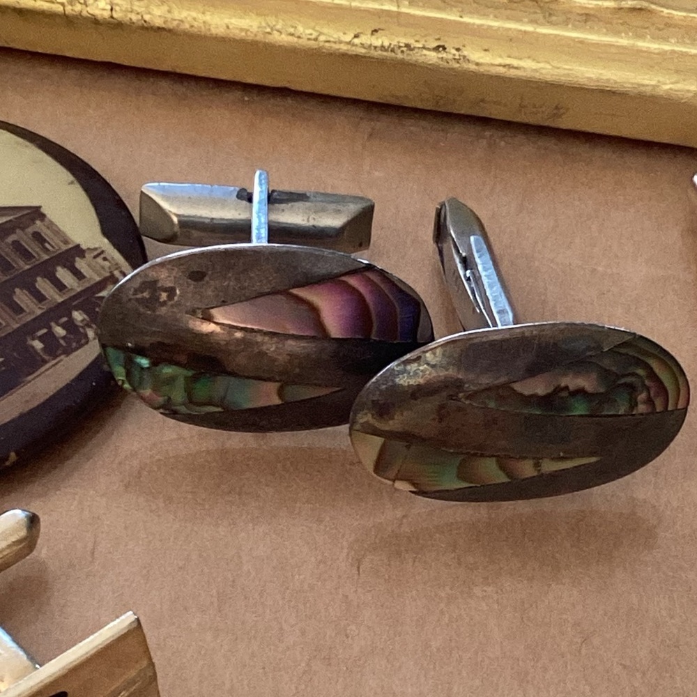 ⚜️ 1930-60  SWANK Cufflinks, Tie Bars Lot - Picture 9 of 16